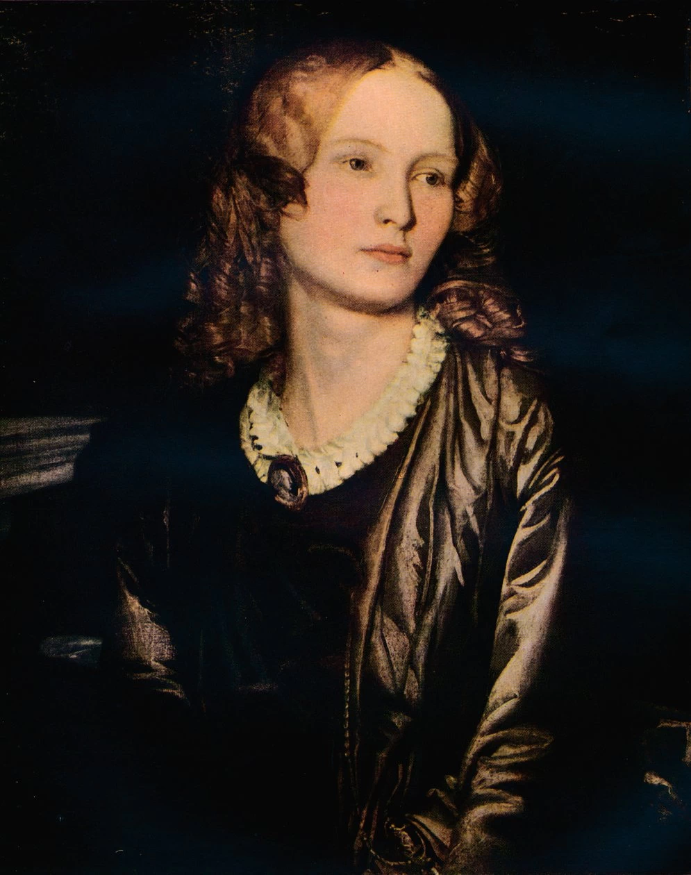 Alfred Émile Stevens - 123, Mary Ann, moglie di Leonard Collman, c1854